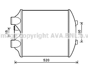 AVA QUALITY COOLING Välijäähdytin ST4040